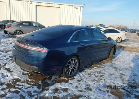 2017 Lincoln Mkz Reserve z USA, uszkodzony, nr VIN 3LN6L5FC3HR644390